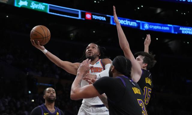 Anche i Los Angeles Lakers hanno perso contro la formazione dei New York Knicks